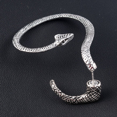 Aretes de Serpiente en Plata 925