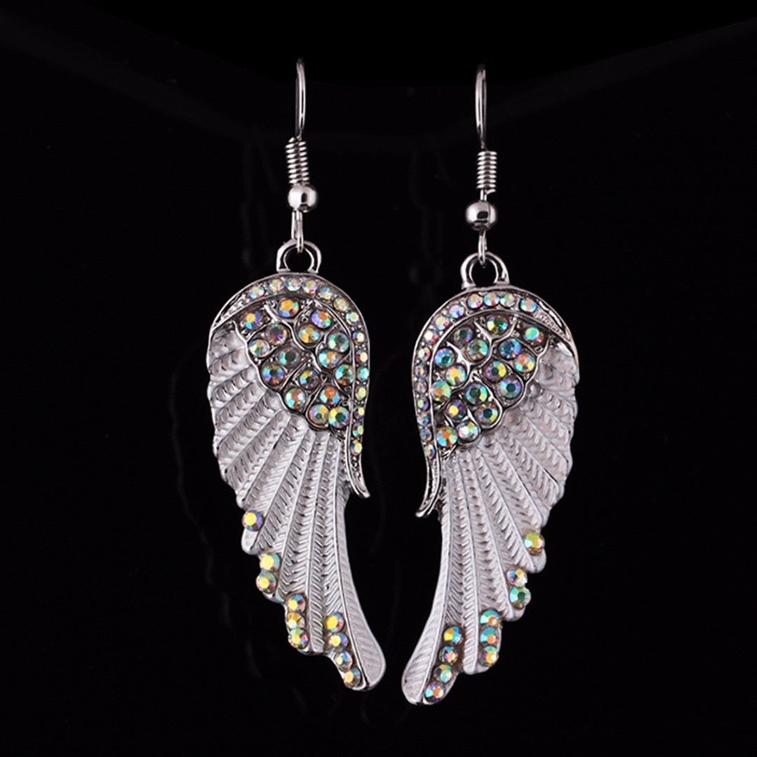 Aretes Ángel de Cristal