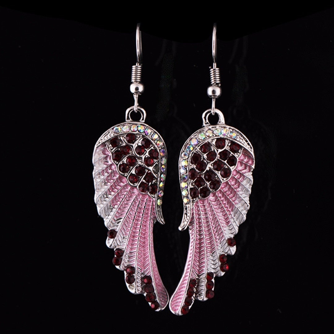 Aretes Ángel de Cristal