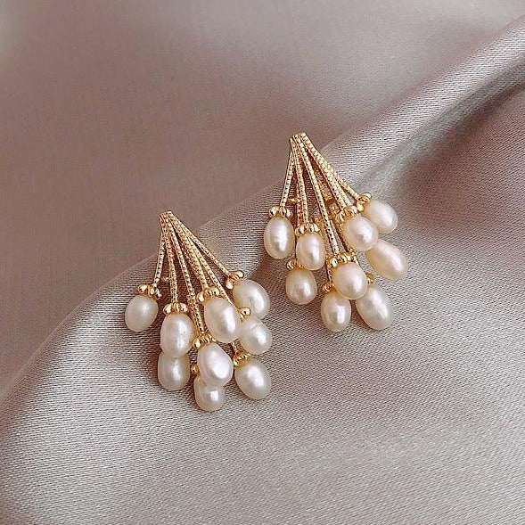 Aretes Lluvia de Perlas