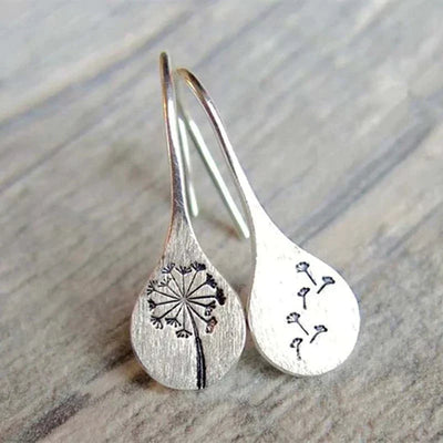 Aretes de Flores Vintage en Plata 925