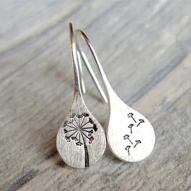 Aretes Diente de León Vintage